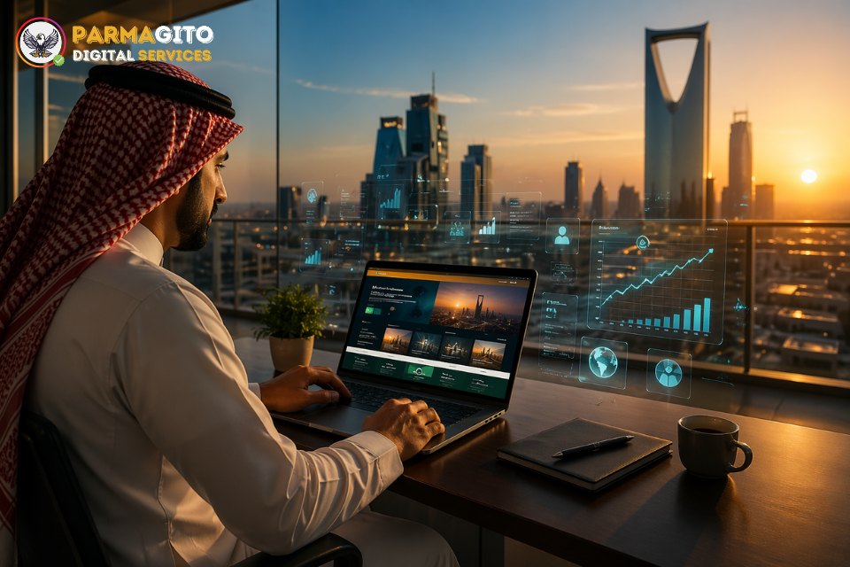 التحول الرقمي في السعودية مع نمو الأعمال من خلال المواقع الاحترافية