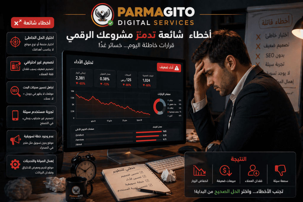 أخطاء في القرارات الرقمية