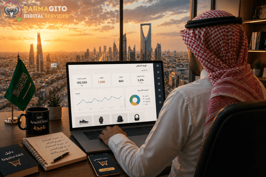 رائد أعمال سعودي ينشئ متجرًا إلكترونيًا ويدخل مجال التجارة الإلكترونية