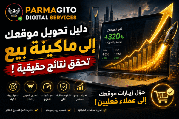 تحويل الموقع إلى ماكينة بيع مع عرض نمو المبيعات والتحويلات