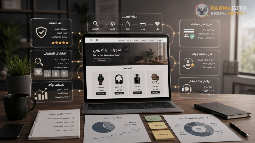 متجر إلكتروني ناجح كنظام بيع متكامل