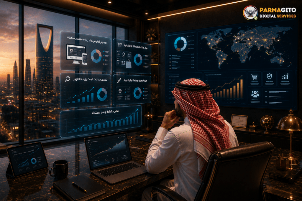 تخطيط تكلفة الموقع الإلكتروني والاستثمار الرقمي في السعودية